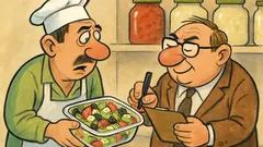 Виц: Шефе, на гръцката салата ѝ изтече срокът