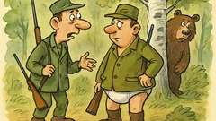 Виц: Двама ловци се срещат в гората